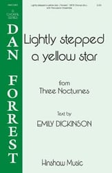 Lightly Stepped a Yellow Star SSAATTBB choral sheet music cover